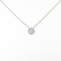 ヴァンドーム ダイヤモンドネックレス 0．162ct・D・SI1・EXT