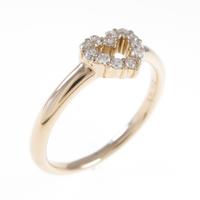 ポンテヴェキオ ハート ダイヤモンドリング