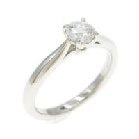 【リメイク】プラチナ ソリティア ダイヤモンドリング 0．342ct・E・VS1・EXT H＆C