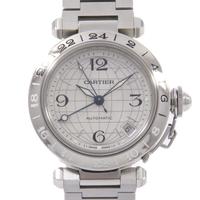 カルティエ W31078M7 パシャC GMT 自動巻