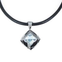 ブルガリ ピラミデ ブルートパーズネックレス