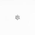 【リメイク】ST／プラチナダイヤモンドピアス 片耳 0．431ct・F・VS2・F