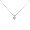 プラチナダイヤモンドネックレス 0．332ct・G・SI2・GOOD