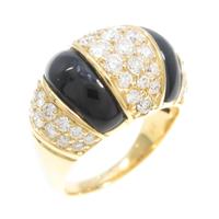 750YG オニキスリング