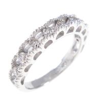 K18WG ダイヤモンドリング