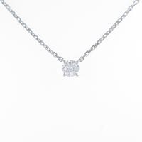 カルティエ ダイヤモンドネックレス 0．50ct・E・VVS1・EXT
