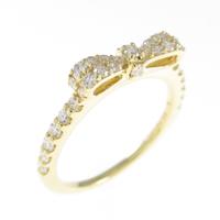 ポンテヴェキオ リボン ダイヤモンドリング