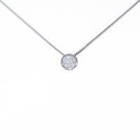 PT ソリティア ダイヤモンドネックレス