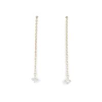 K18YG ダイヤモンドピアス