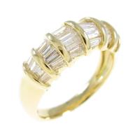 K18YG ダイヤモンドリング