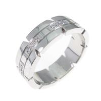 カルティエ タンクフランセーズ ハーフダイヤ リング