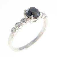 K18WG ダイヤモンドリング