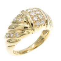 K18YG ダイヤモンドリング