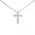 PT クロス ダイヤモンドネックレス