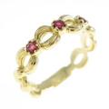 K18YG ルビーリング
