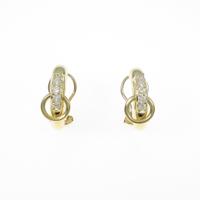 K18YG ダイヤモンドピアス