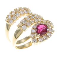 K18YG ルビーリング