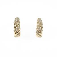 K18YG ダイヤモンドピアス