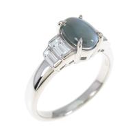 PT アレキサンドライトキャッツアイリング