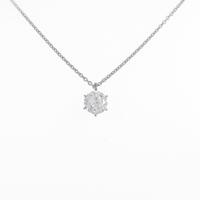 【リメイク】プラチナダイヤモンドネックレス 0．507ct・I・SI1・VG