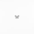 ポンテヴェキオ バタフライ ダイヤモンドピアス 片耳