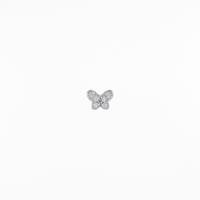 ポンテヴェキオ バタフライ ダイヤモンドピアス 片耳