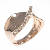 K18PG ダイヤモンドリング