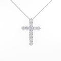 PT クロス ダイヤモンドネックレス