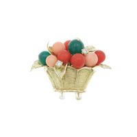 ヴァンクリーフ＆アーペル パニエ ド フリュイ ブローチ