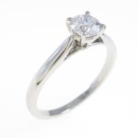 カルティエ MKコーフィル リング 0．33ct・D・VVS1