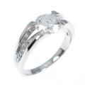 プラチナ ダイヤモンドリング 1．174ct・H・I1・VG