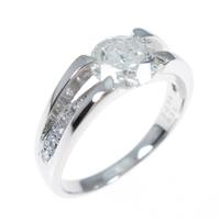 プラチナ ダイヤモンドリング 1．174ct・H・I1・VG