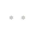 【リメイク】K18YG／ST ダイヤモンドピアス 0．239ct・0．254ct・G?H・SI1?2・VG