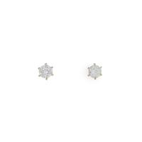 【リメイク】K18YG／ST ダイヤモンドピアス 0．239ct・0．254ct・G?H・SI1?2・VG