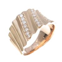 K18PG ダイヤモンドリング