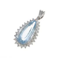 PT アクアマリンペンダント