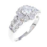 プラチナダイヤモンドリング 0．308ct・E・VS1・VG