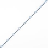 LINE ダイヤモンドブレスレット