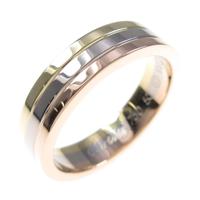 カルティエ スリーゴールド リング