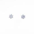 【リメイク】ST／プラチナダイヤモンドピアス 0．617ct・F・SI1・G?F