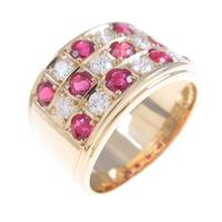 K18YG ルビーリング