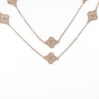 ヴァンクリーフ＆アーペル スウィート アルハンブラ 16モチーフ ネックレス