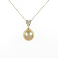 K18YG シロチョウパールネックレス