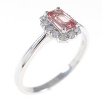 PT ピンクサファイヤリング