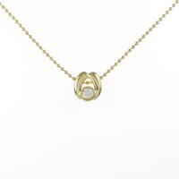 K18YG ダイヤモンドネックレス