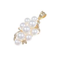 K18YG アコヤパールペンダント