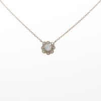 サマンサティアラ フラワー ダイヤモンドネックレス