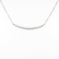 K18PG ダイヤモンドネックレス