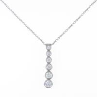 ティファニー ジャズ グラジュエイテッド ドロップ ネックレス