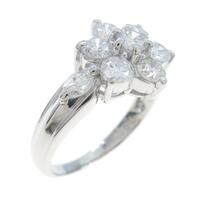 PT フラワー ダイヤモンドリング